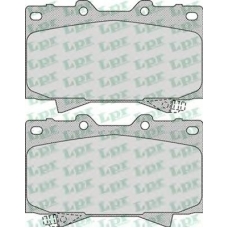 05P1050 LPR Комплект тормозных колодок, дисковый тормоз