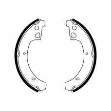 S937 SIMER Комплект тормозных колодок