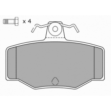 FBP-0789 FREMAX Комплект тормозных колодок, дисковый тормоз