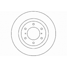 MDC2039 MINTEX Тормозной диск