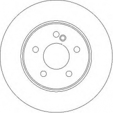 DF4134 TRW Тормозной диск