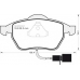 360 MGA Комплект тормозных колодок, дисковый тормоз