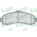 05P539 LPR Комплект тормозных колодок, дисковый тормоз