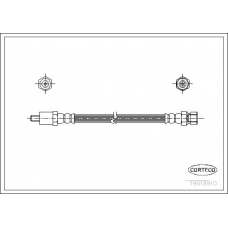 19018910 CORTECO Тормозной шланг