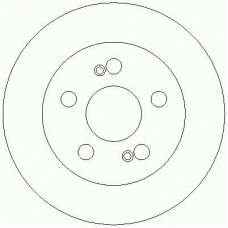 D2167 ROULUNDS Тормозной диск