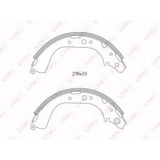 BS7517 LYNX Колодки тормозные задние