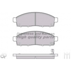 C010-11 ASHUKI Комплект тормозных колодок, дисковый тормоз