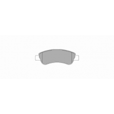 986 SIMER Комплект тормозных колодок, дисковый тормоз