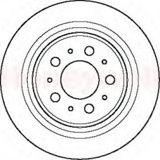 562172B BENDIX Тормозной диск