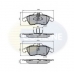 CBP0212 COMLINE Комплект тормозных колодок, дисковый тормоз