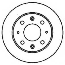 561348BC BENDIX Тормозной диск
