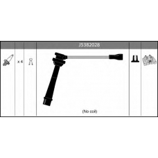 J5382028 NIPPARTS Ккомплект проводов зажигания