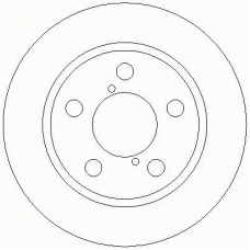 D2231 ROULUNDS Тормозной диск