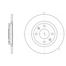 D6241.01 WOKING Тормозной диск