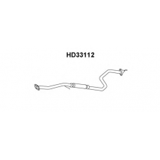HD33112 VENEPORTE Средний глушитель выхлопных газов
