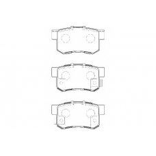 WBP23652A WAGNER LOCKHEED Комплект тормозных колодок, дисковый тормоз