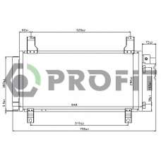 PR 2030C1 PROFIT Конденсатор, кондиционер