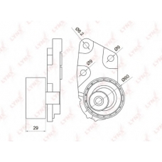 PB-1074 LYNX Ролик ремня грм daewoo nexia,e