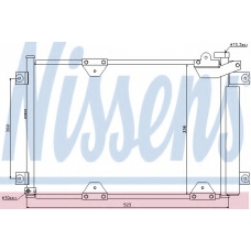 94892 NISSENS Конденсатор, кондиционер