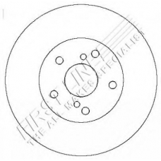 FBD1339 FIRST LINE Тормозной диск