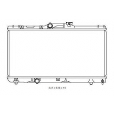 2065105 ORDONEZ Радиатор, охлаждение двигателя