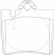 PN-0200 JNBK Колодки тормозные