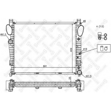 10-25930-SX STELLOX Радиатор, охлаждение двигателя