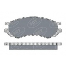 SP 156 SCT Комплект тормозных колодок, дисковый тормоз