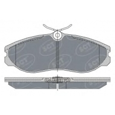 SP 257 SCT Комплект тормозных колодок, дисковый тормоз
