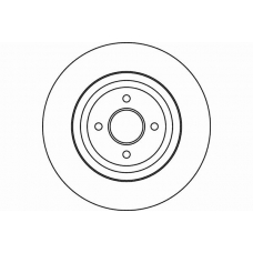 MDC1778 MINTEX Тормозной диск