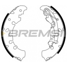 GF0140 BREMSI Комплект тормозных колодок
