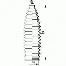 984082 EKG Пыльник, рулевое управление