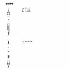 300/777 BREMI Комплект проводов зажигания