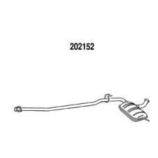 394320215200 MAGNETI MARELLI Выпускной трубопровод