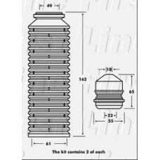 FPK7002 FIRST LINE Пылезащитный комплект, амортизатор