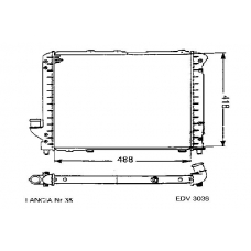 3038 KЬHLER-PAPE Wasserkьhler  pkw