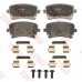 GDB1516 TRW Комплект тормозных колодок, дисковый тормоз