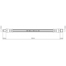 VBH818 MOTAQUIP Тормозной шланг
