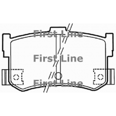 FBP3028 FIRST LINE Комплект тормозных колодок, дисковый тормоз
