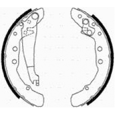 153-009 CIFAM Комплект тормозных колодок