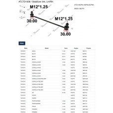 ATLTO1058 Tenacity Стойка стабилизатора