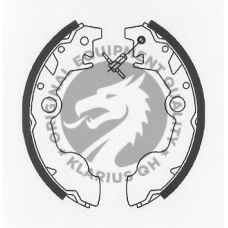 BS967 QH Benelux Комплект тормозных колодок