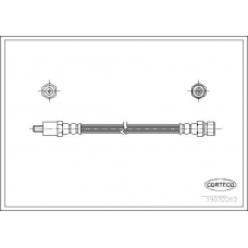 19032262 CORTECO Тормозной шланг