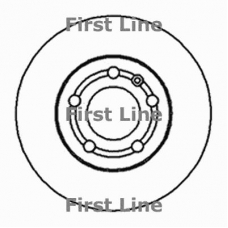 FBD1000 FIRST LINE Тормозной диск