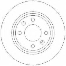 AC2506D AC Delco Тормозной диск