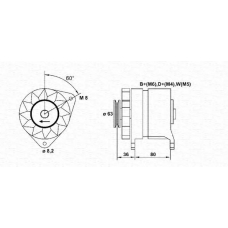 054022693010 MAGNETI MARELLI Генератор