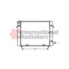 37002159 VAN WEZEL Радиатор, охлаждение двигателя