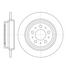 D6620.00 WOKING Тормозной диск