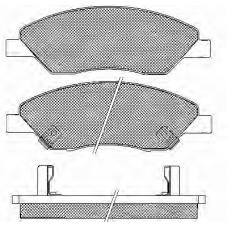 10931 BSF Комплект тормозных колодок, дисковый тормоз