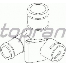 108 191 TOPRAN Фланец охлаждающей жидкости